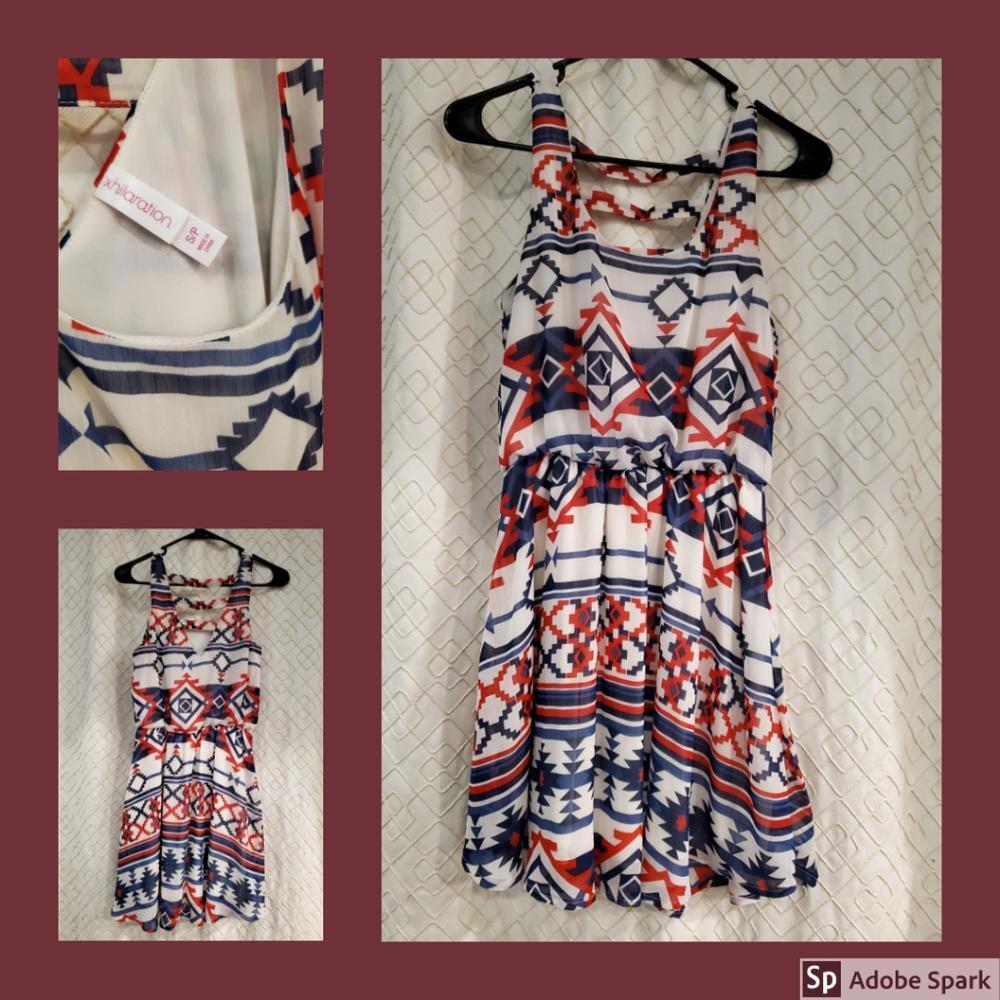 Xhilaration Aztec Print Dress
